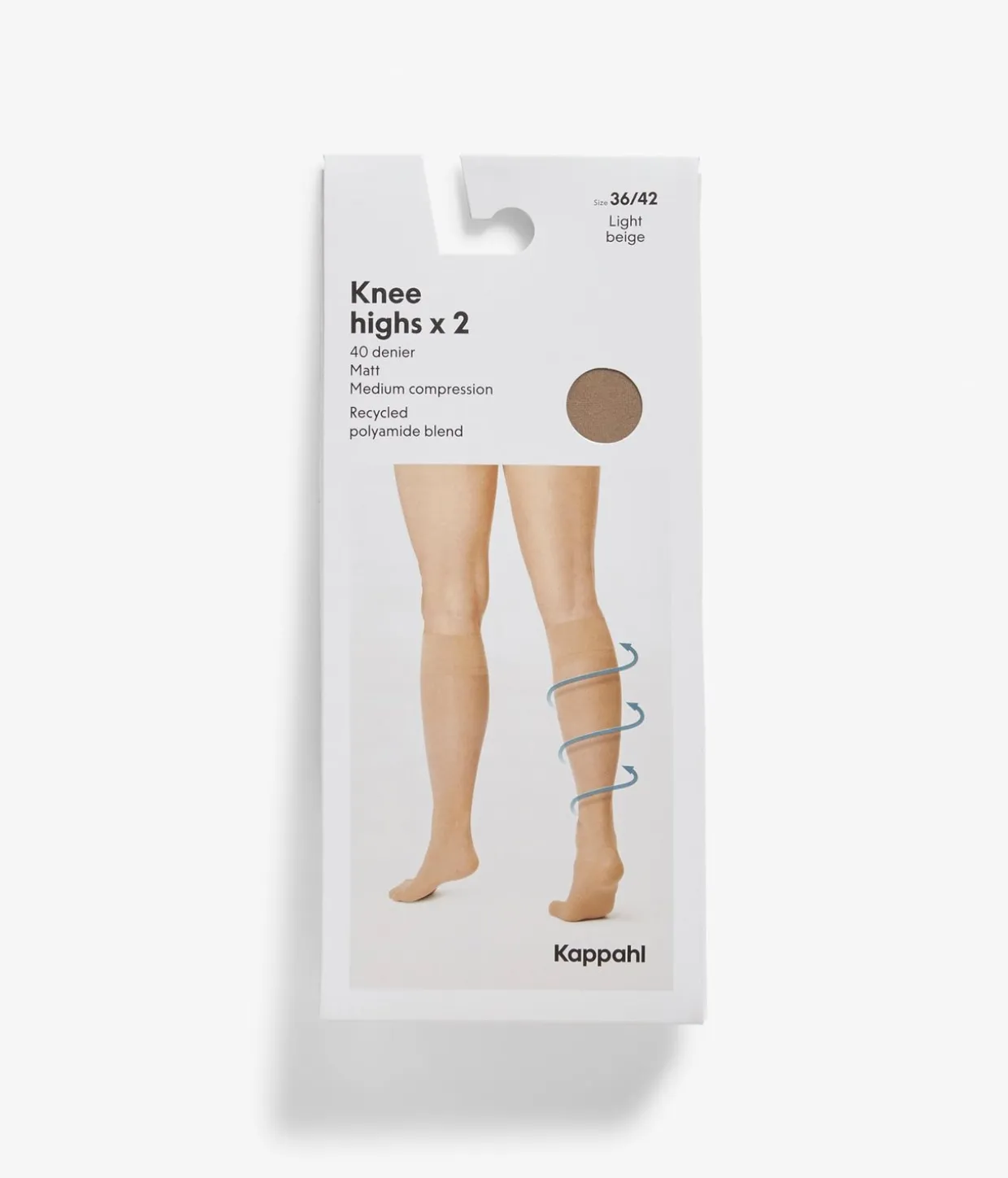 2-pk. kompresjonssokker