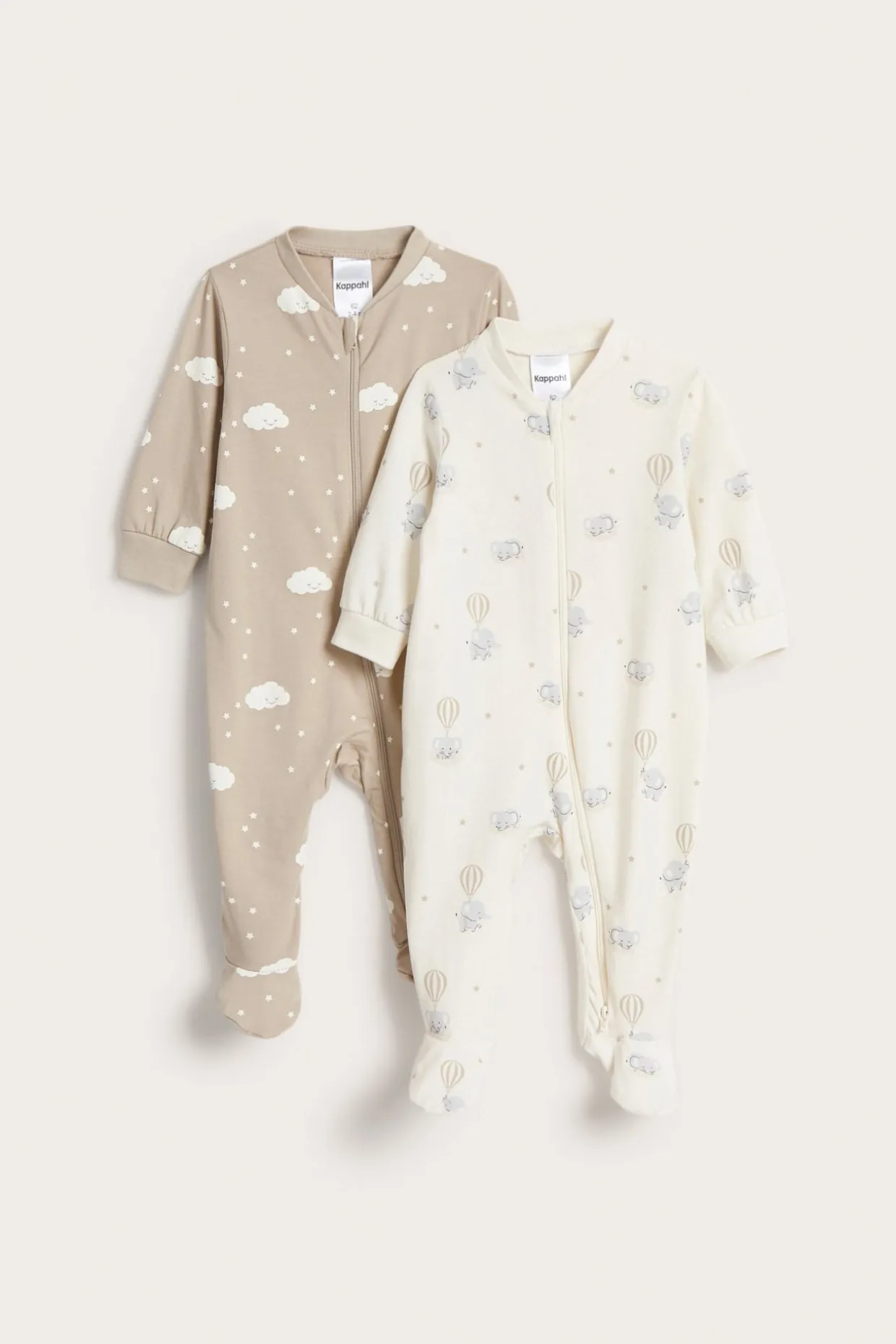 2-pk. langermede pyjamaser