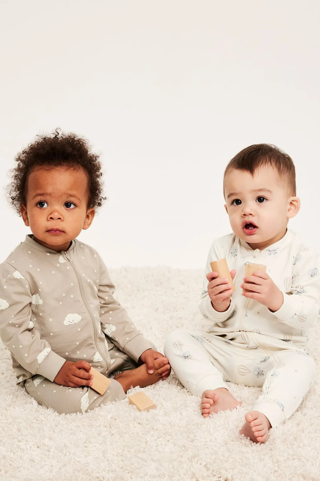 2-pk. langermede pyjamaser