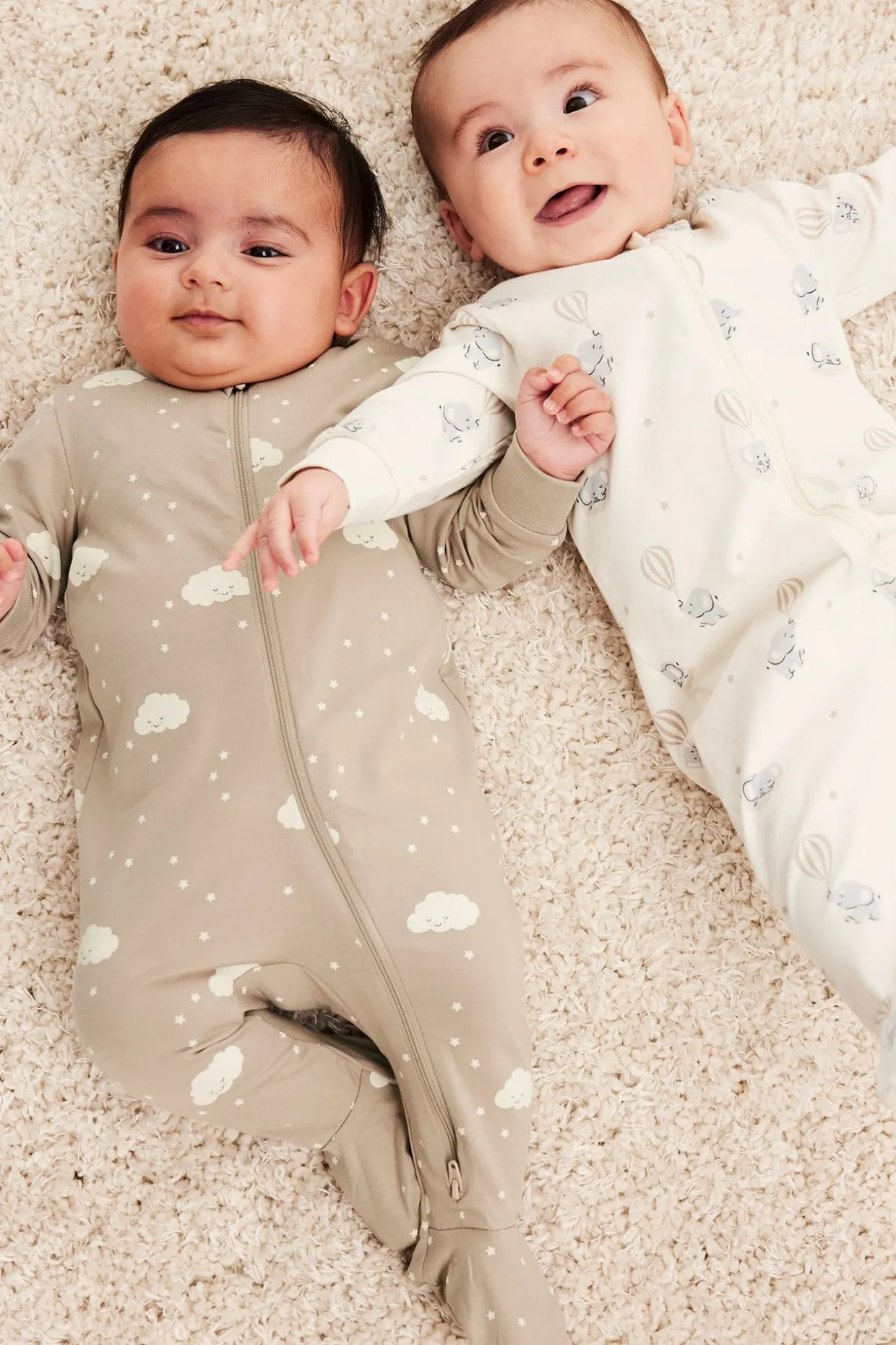 2-pk. langermede pyjamaser