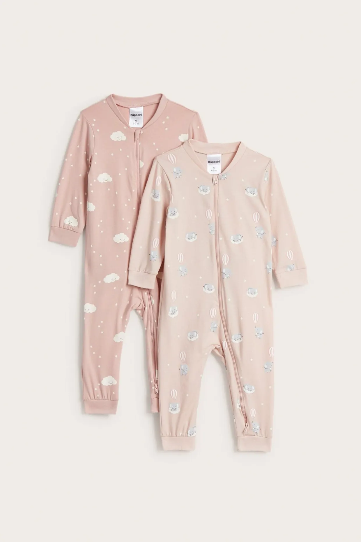 2-pk. langermede pyjamaser