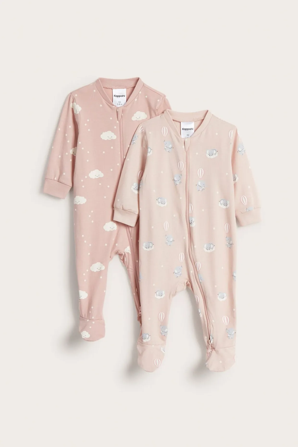 2-pk. langermede pyjamaser