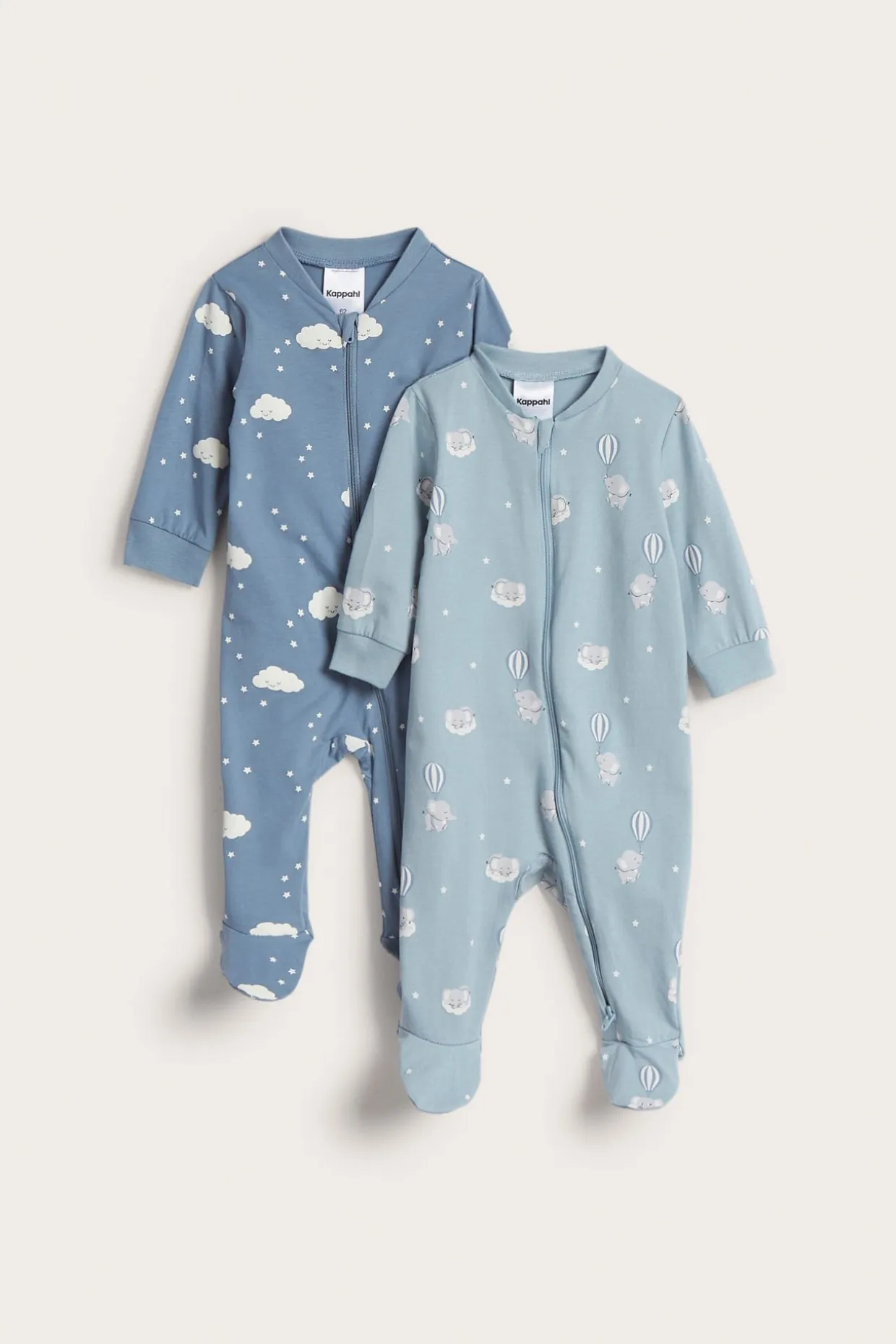 2-pk. langermede pyjamaser