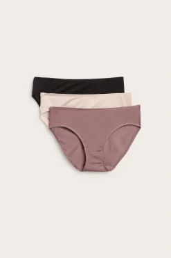 3-pk. med truser i lyocell