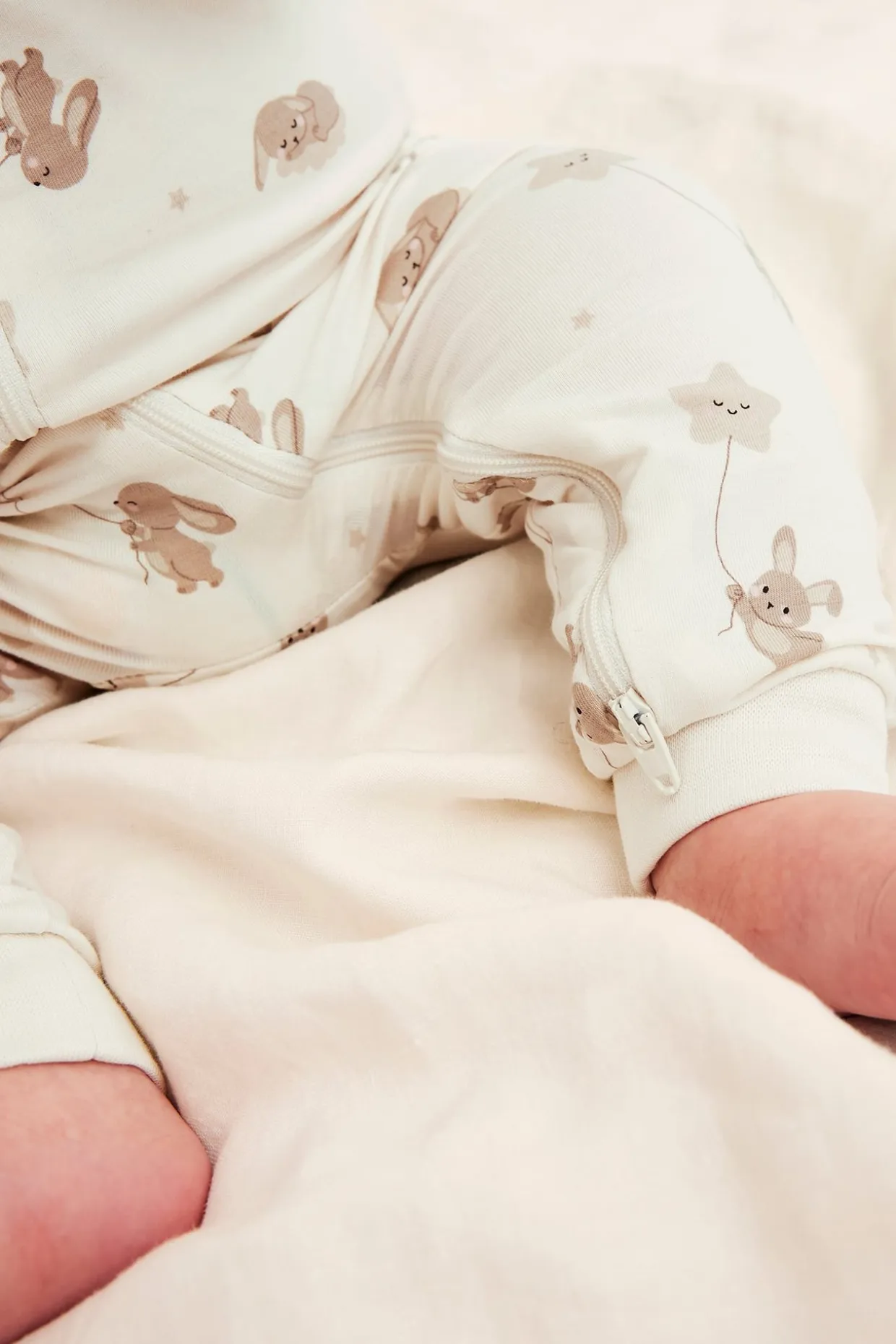 2-pk. mønstret babypyjamas