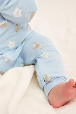 2-pk. mønstret babypyjamas