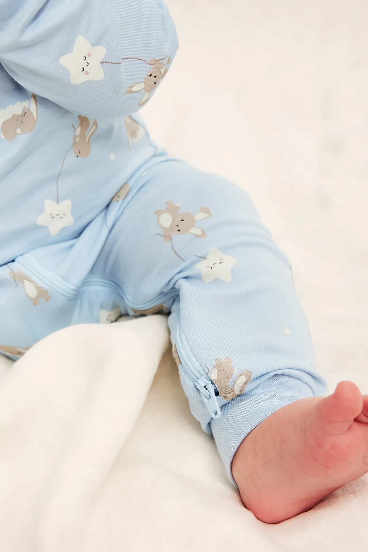 2-pk. mønstret babypyjamas