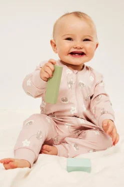 2-pk. mønstret babypyjamas