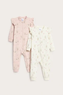 2-pk. pyjamaser med volang