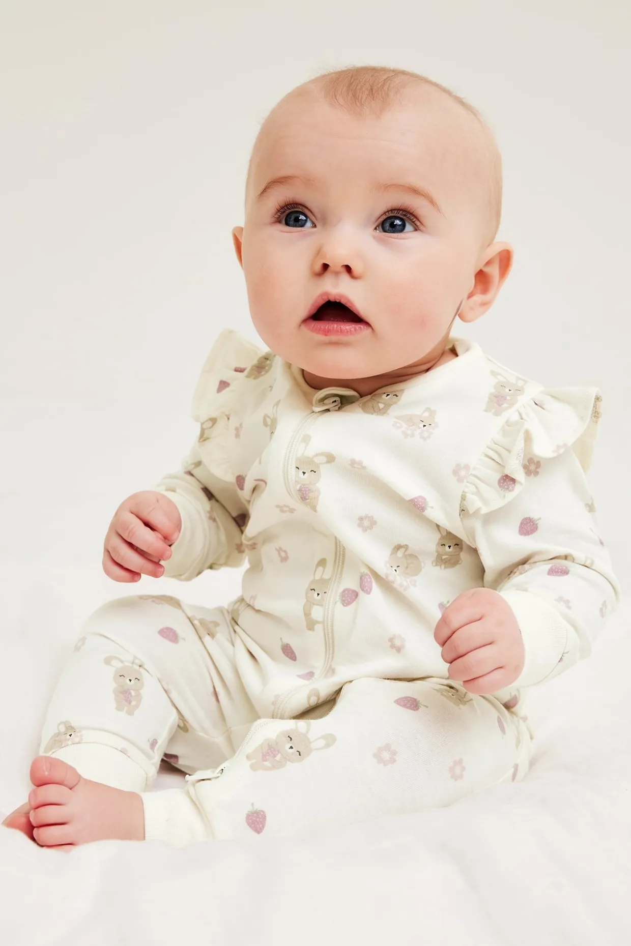 2-pk. pyjamaser med volang