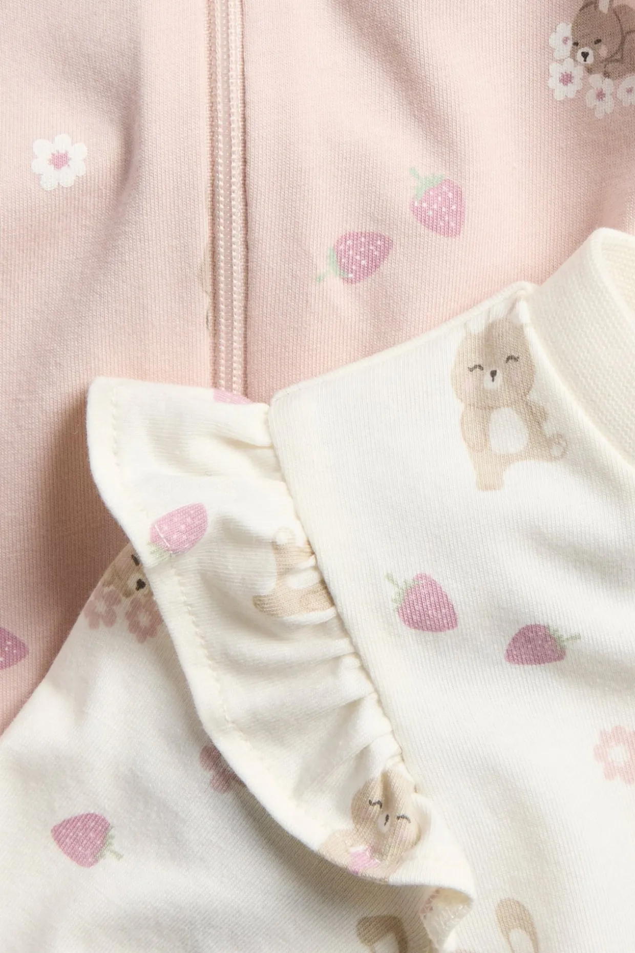 2-pk. pyjamaser med volang