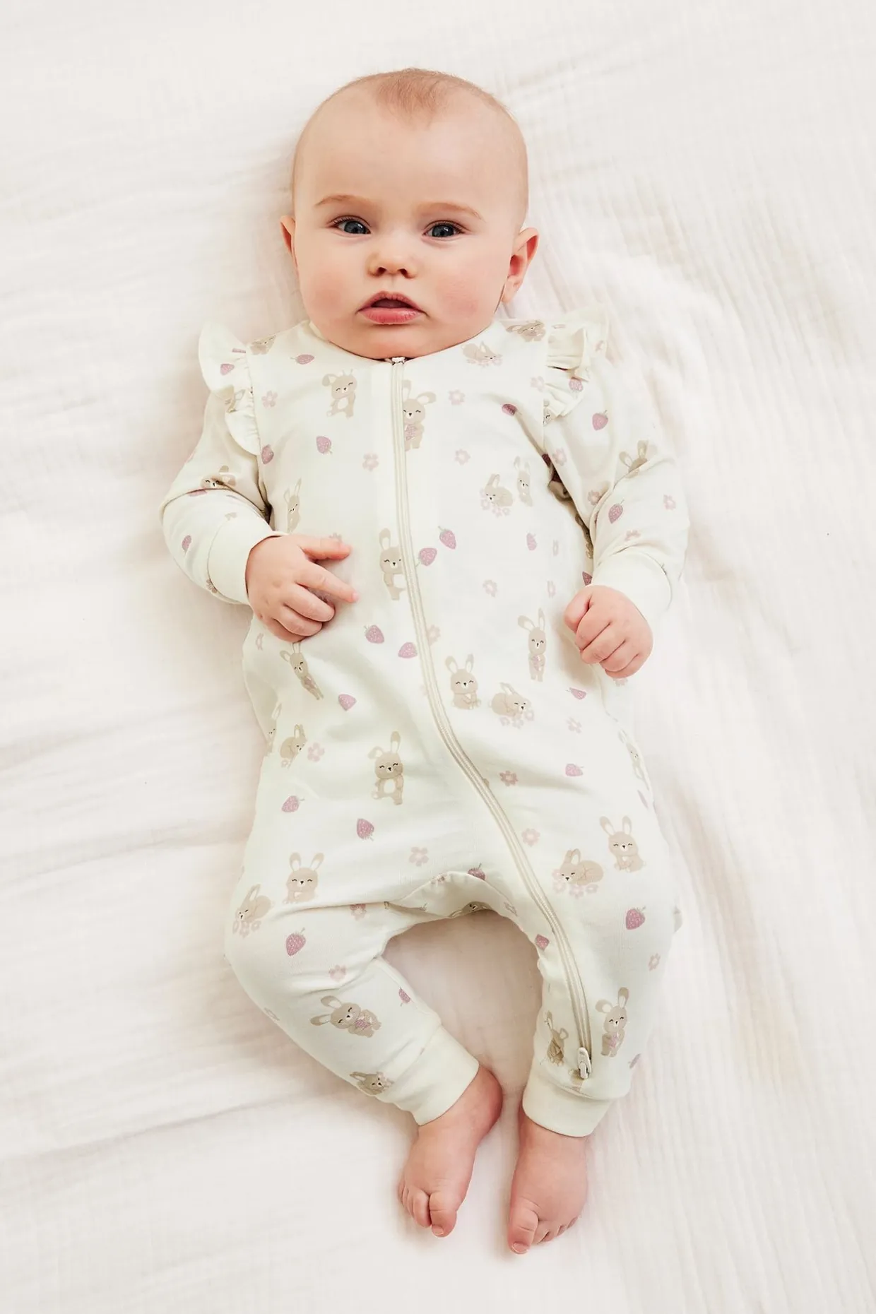 2-pk. pyjamaser med volang