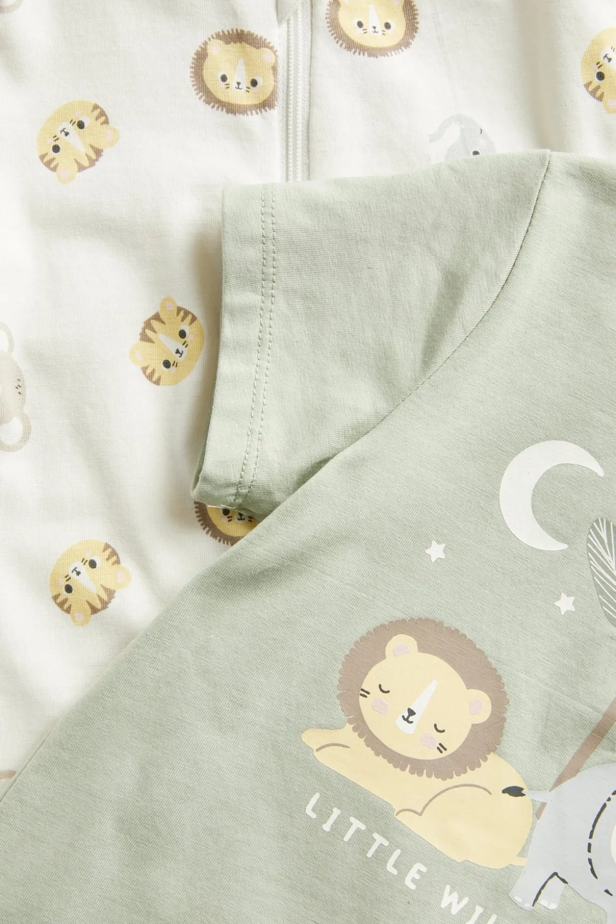 2-pk. pyjamas med dyremotiv