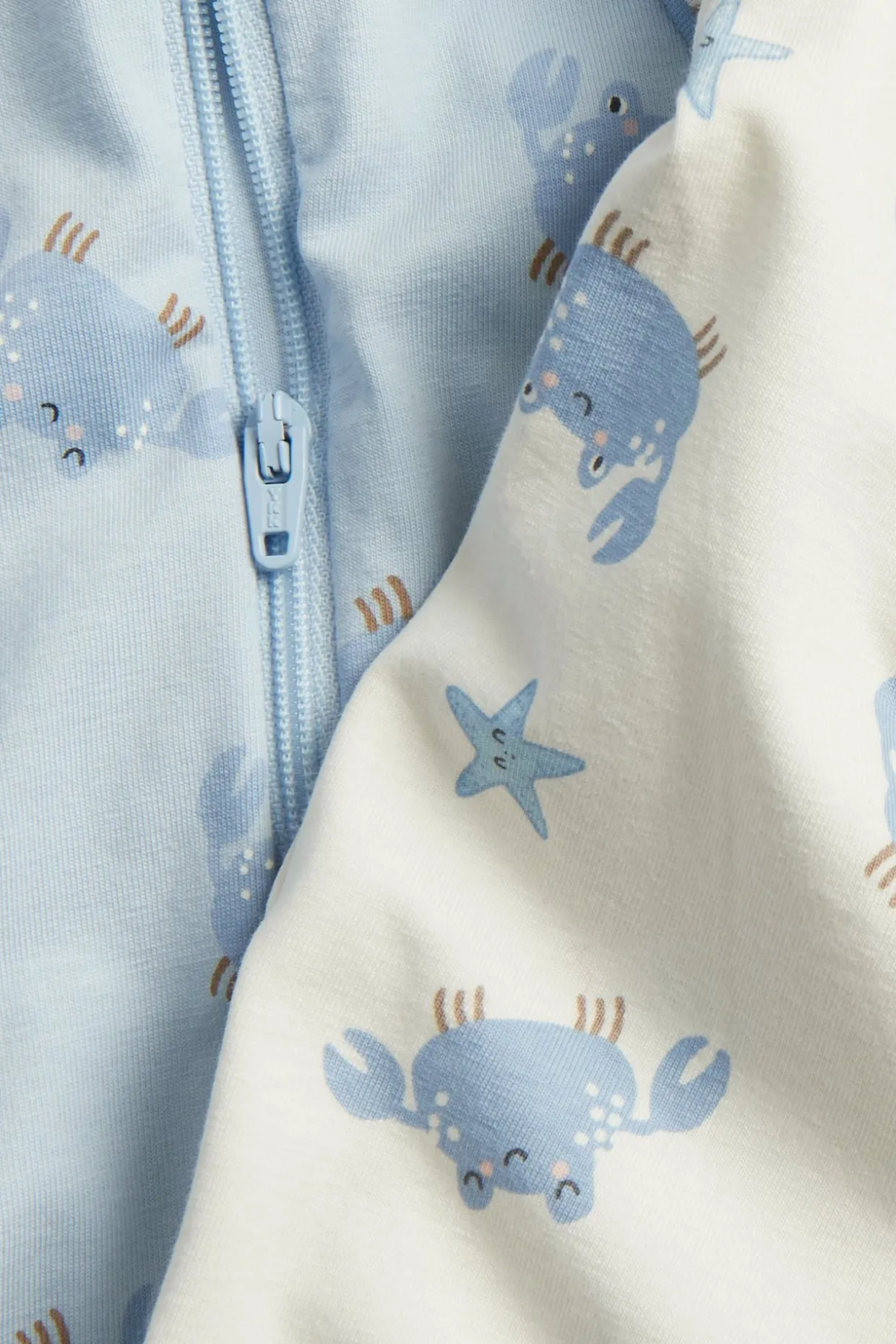 2-pk. pyjamas med krabber