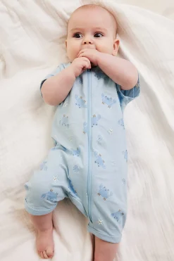2-pk. pyjamas med krabber