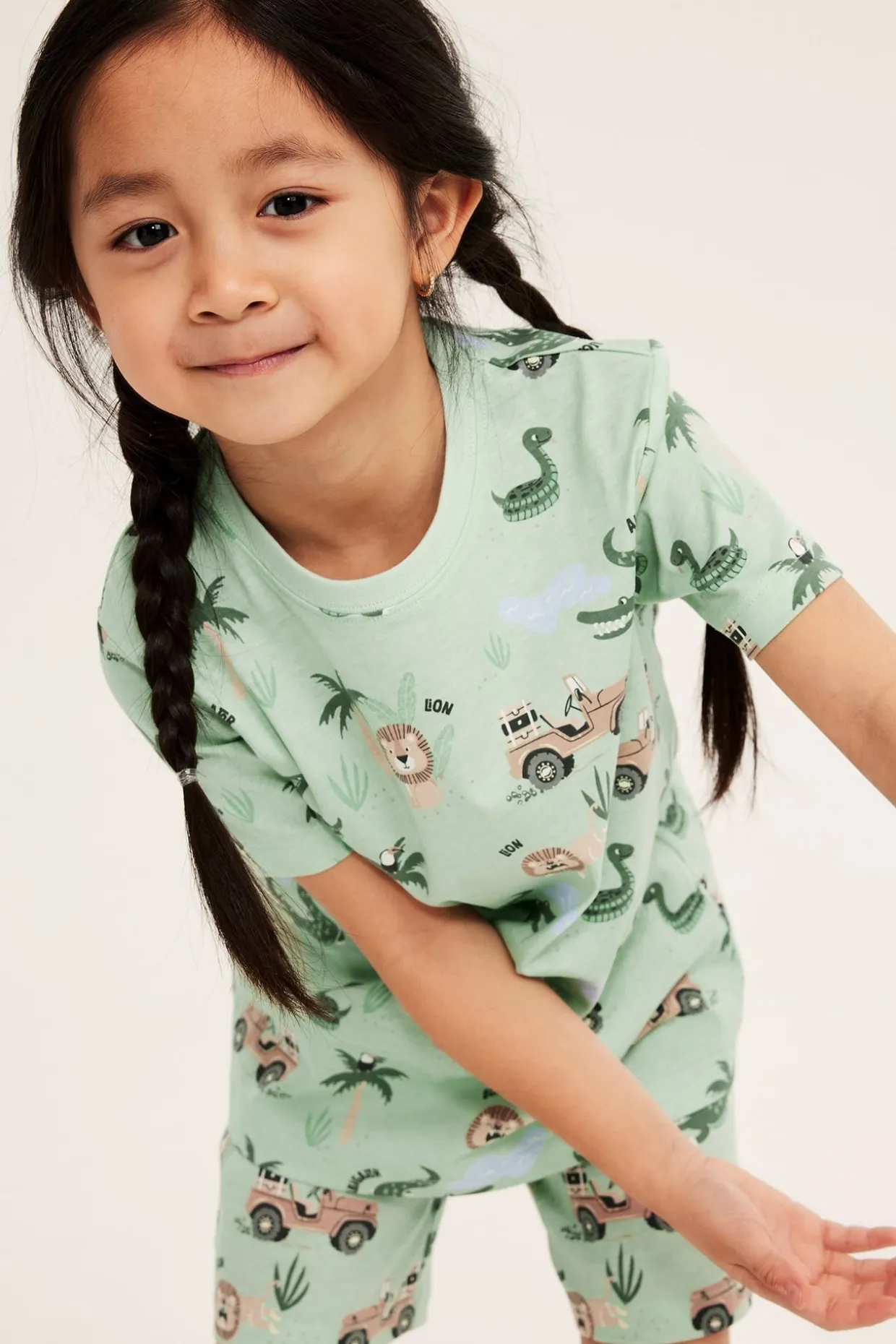 2-pk. safaripyjamas