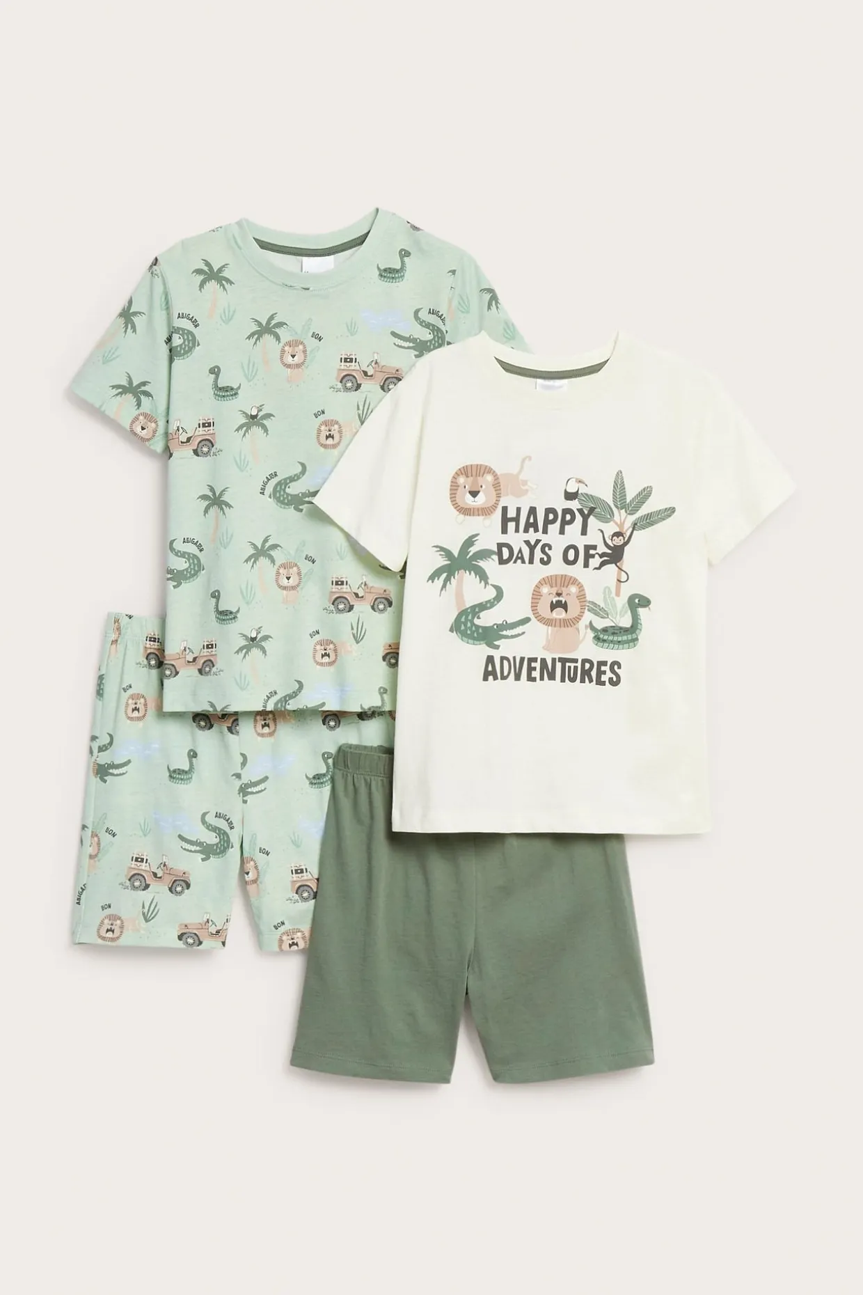 2-pk. safaripyjamas
