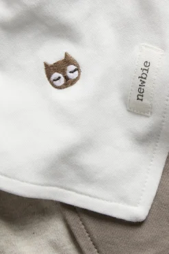 3-pk. smekker med broderi