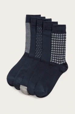 5-pk. sokker | Blå | Herre | Kappahl