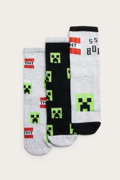 3-pk. sokker Minecraft