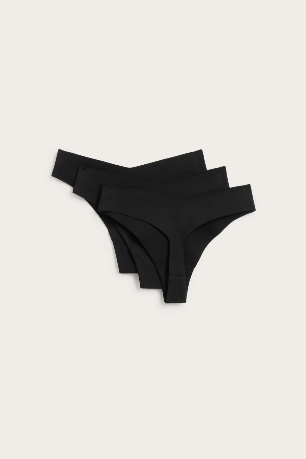 3-pk. stringtruser i bomullsblanding