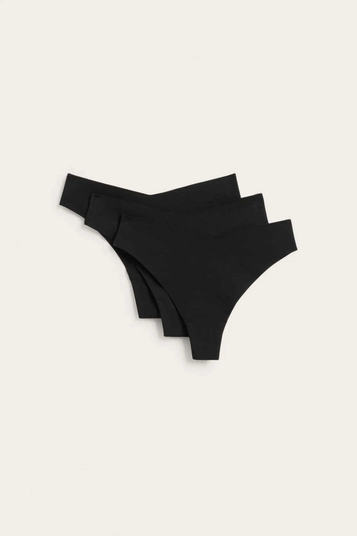 3-pk. stringtruser i bomullsblanding