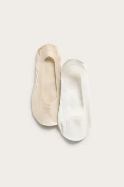 2-pk. usynlige sokker