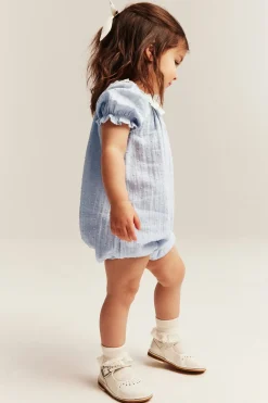 Playsuit med sjømannskrage