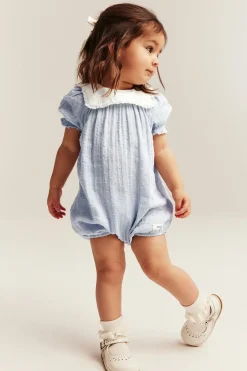 Playsuit med sjømannskrage