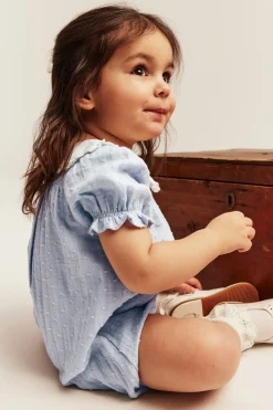 Playsuit med sjømannskrage