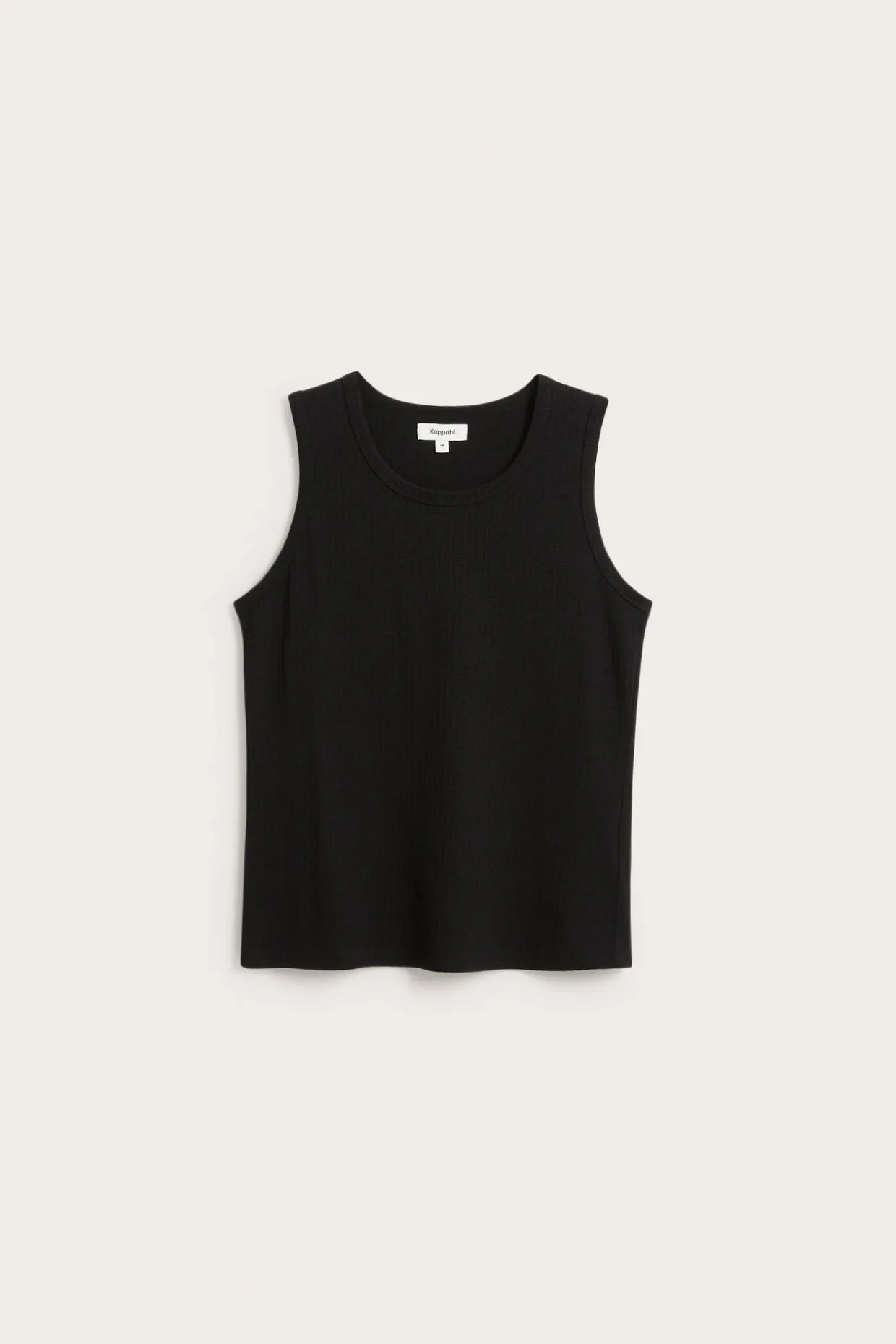 Pointelle-singlet i slim fit
