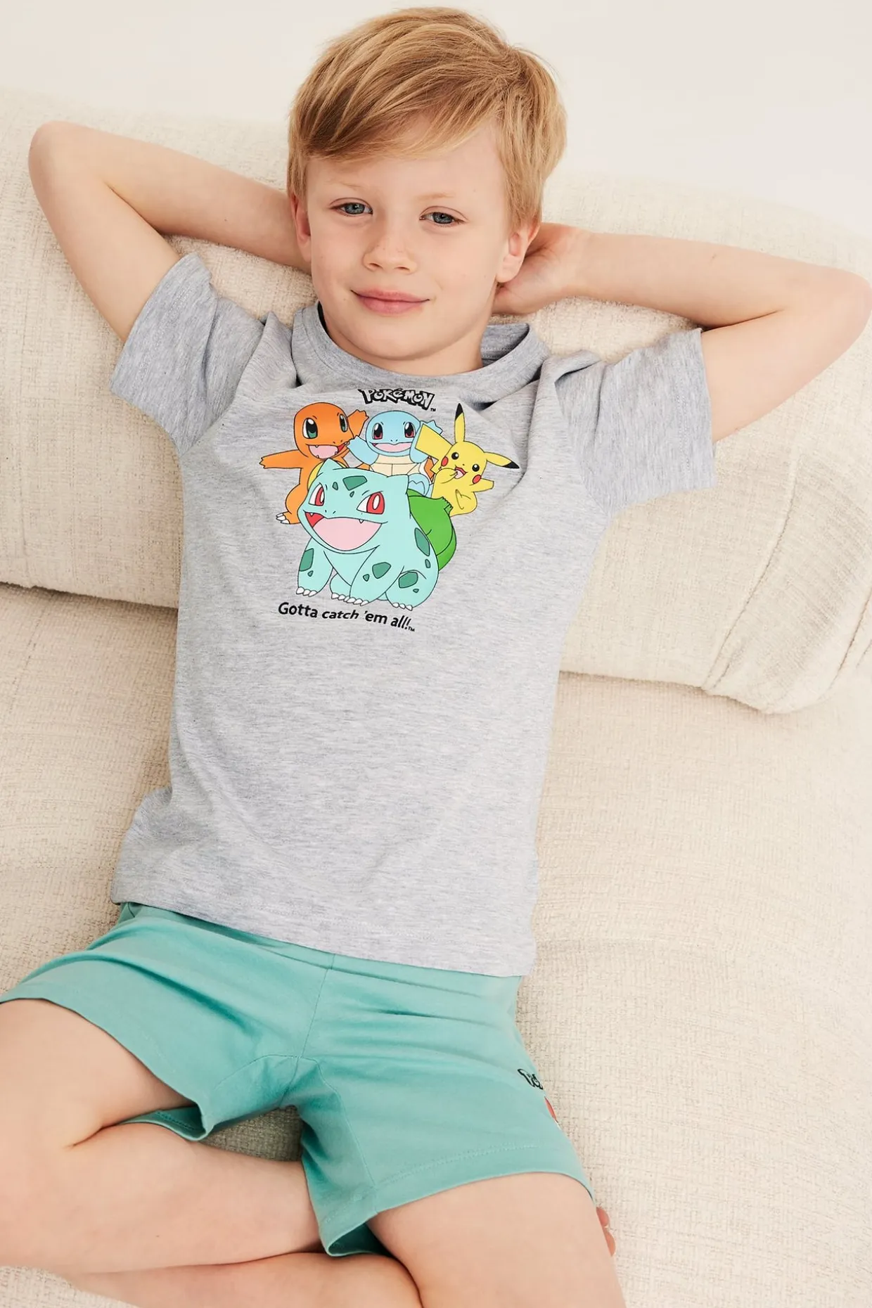 Pokémon-pyjamassett i to deler