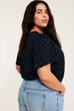 Prikkete topp