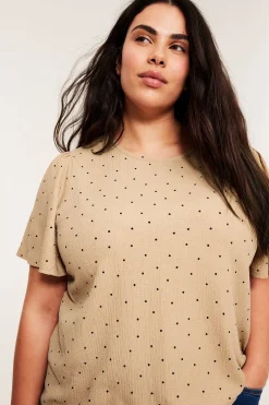 Prikkete topp