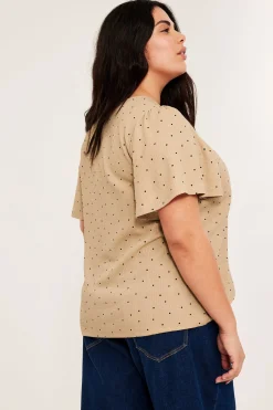 Prikkete topp