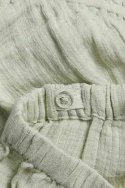 Puffshorts med volang