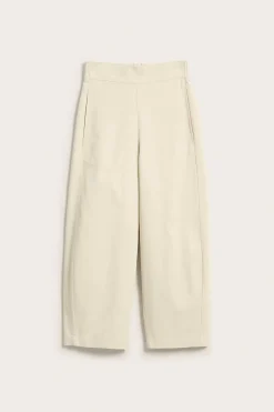 Pull on-bukse barrel fit | Lys beige | Dame | Kappahl