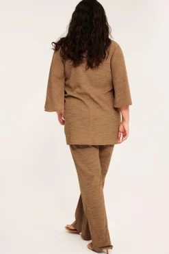 Pull-on-bukser i bootcut-modell