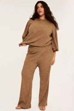 Pull-on-bukser i bootcut-modell