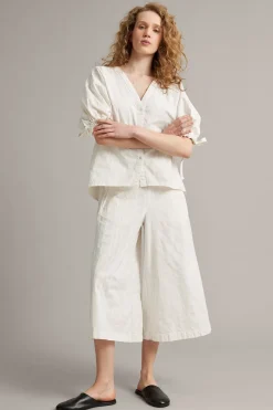 Pull-on bukser i culottemodell