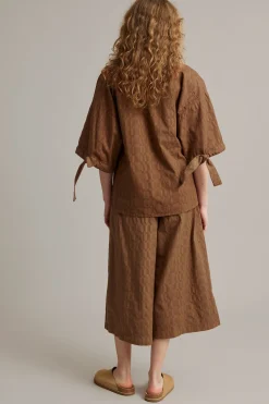 Pull-on bukser i culottemodell