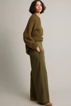 Pull-on bukser wide fit