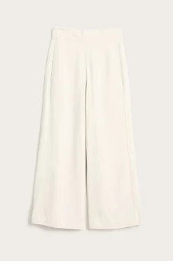 Pull-on bukser wide fit | Lys beige | Dame | Kappahl