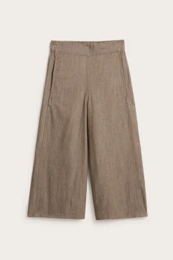Pull-on-jeans i culotte-modell