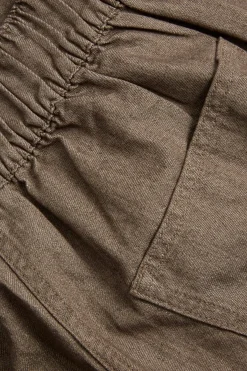 Pull-on-jeans i culotte-modell