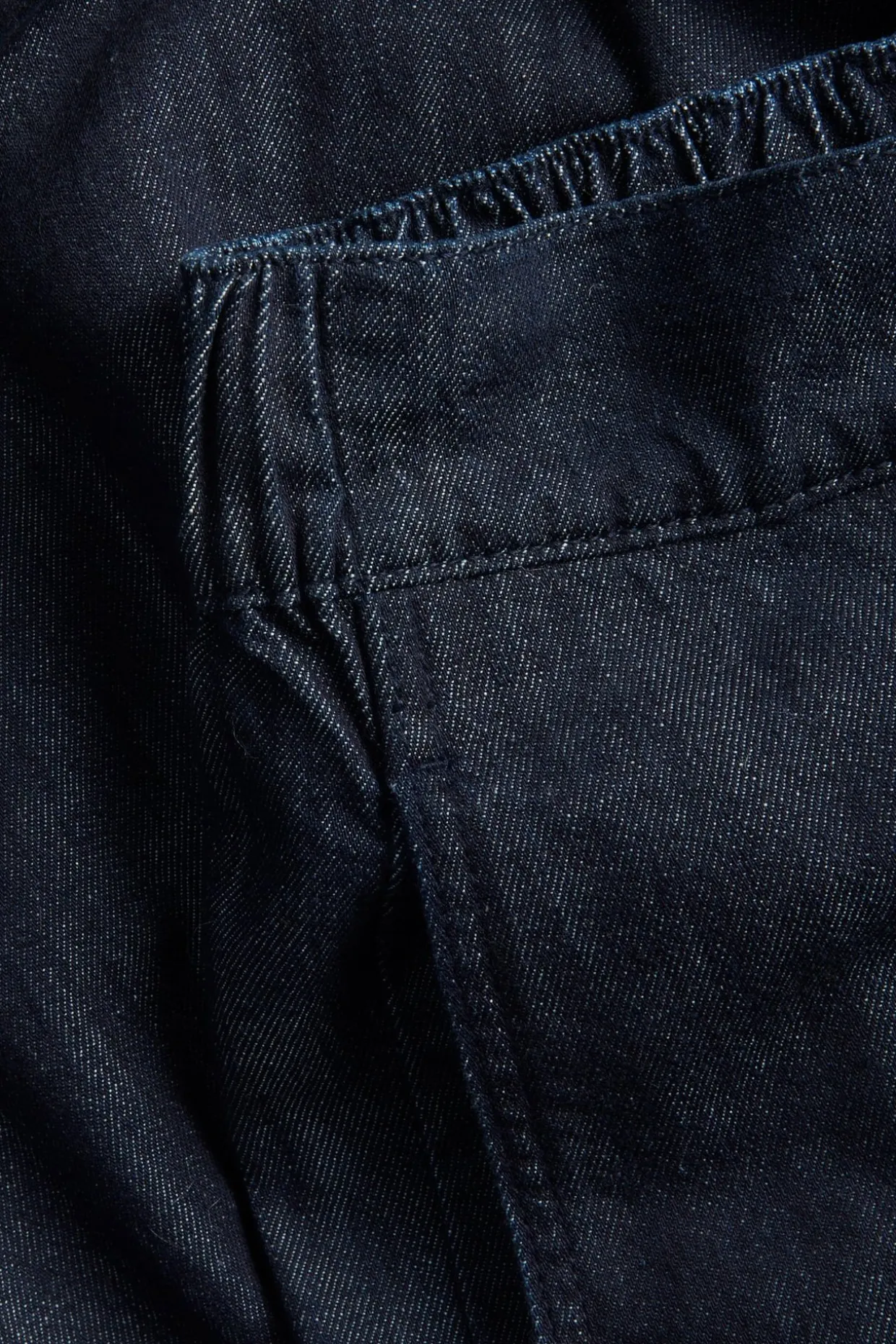 Pull-on jeans wide fit