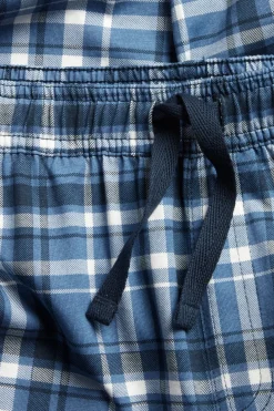 Pyjamasbukser i rutete jersey