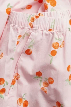 Pyjamasbukser i vevd bomull