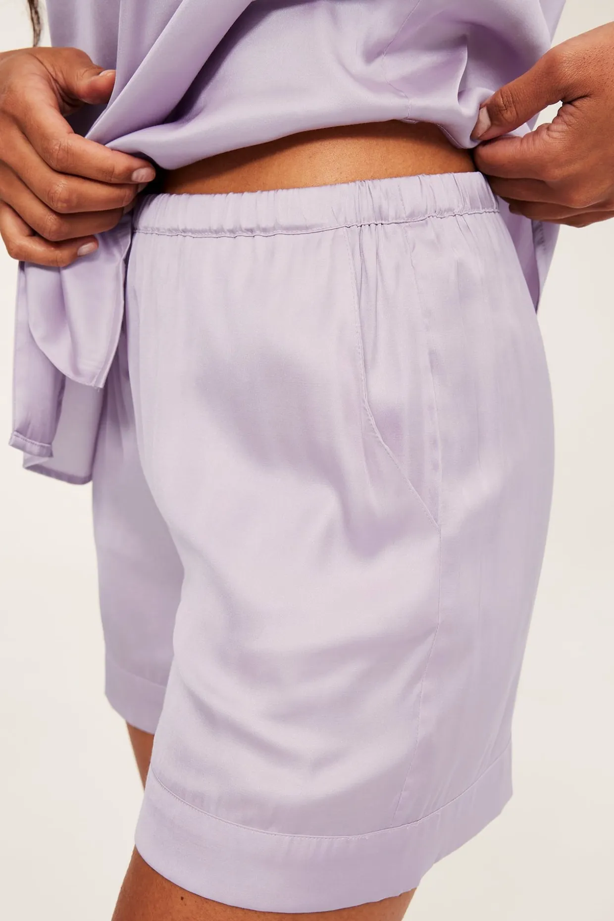 Pyjamasett i viskoseblanding