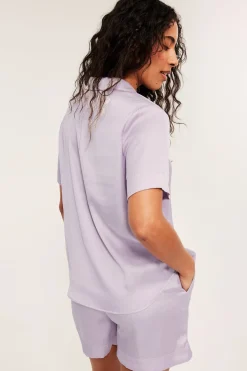 Pyjamasett i viskoseblanding